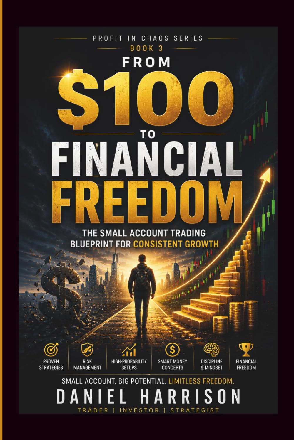 From $100 to Financial Freedom: The Small Account Trading Blueprint for Consistent Growth: A Step-by-Step System to Grow a Small Trading Account, ... a Professional: 3 (Profit in Chaos Series)