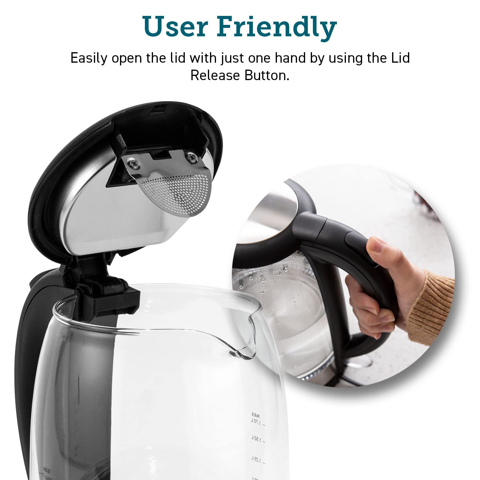 Buy COSORI Electric Kettle for Boiling Water, Stainless Steel Filter