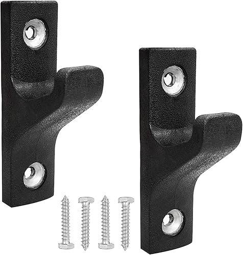 Miniatura 2 de Luwint Soporte horizontal para barra de pared, 1 barra2 barras de almacenamiento