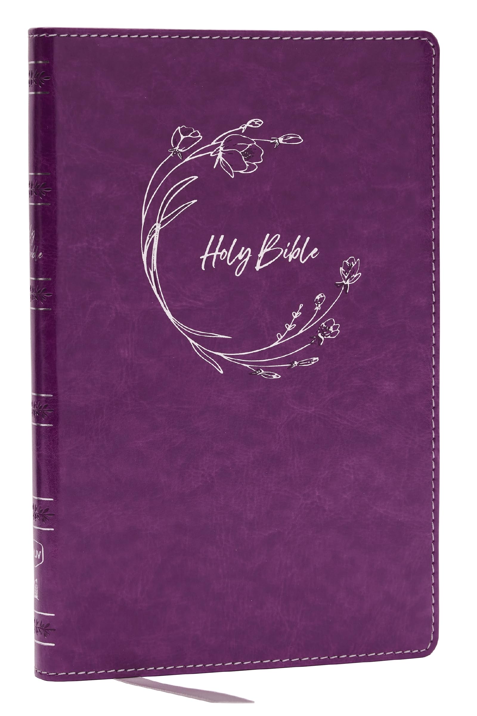 NKJV Ultra Thinline Bible, Purple Leathersoft, Red Letter, Comfort Print, Hardback,