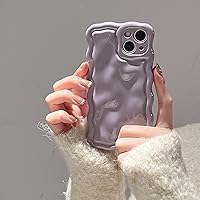 Vista 12 de FABSPARK Funda para iPhone 11, Patrón de Burbujas de Meteorito 3D Electrochapado Galvanizado con Brillos Marco Ondulado Rizado Funda Brillante, TPU