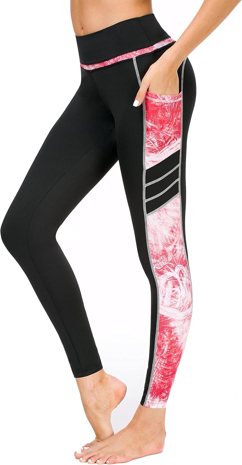 High Waist Yoga Pants with Pockets for Women Dominican Republic