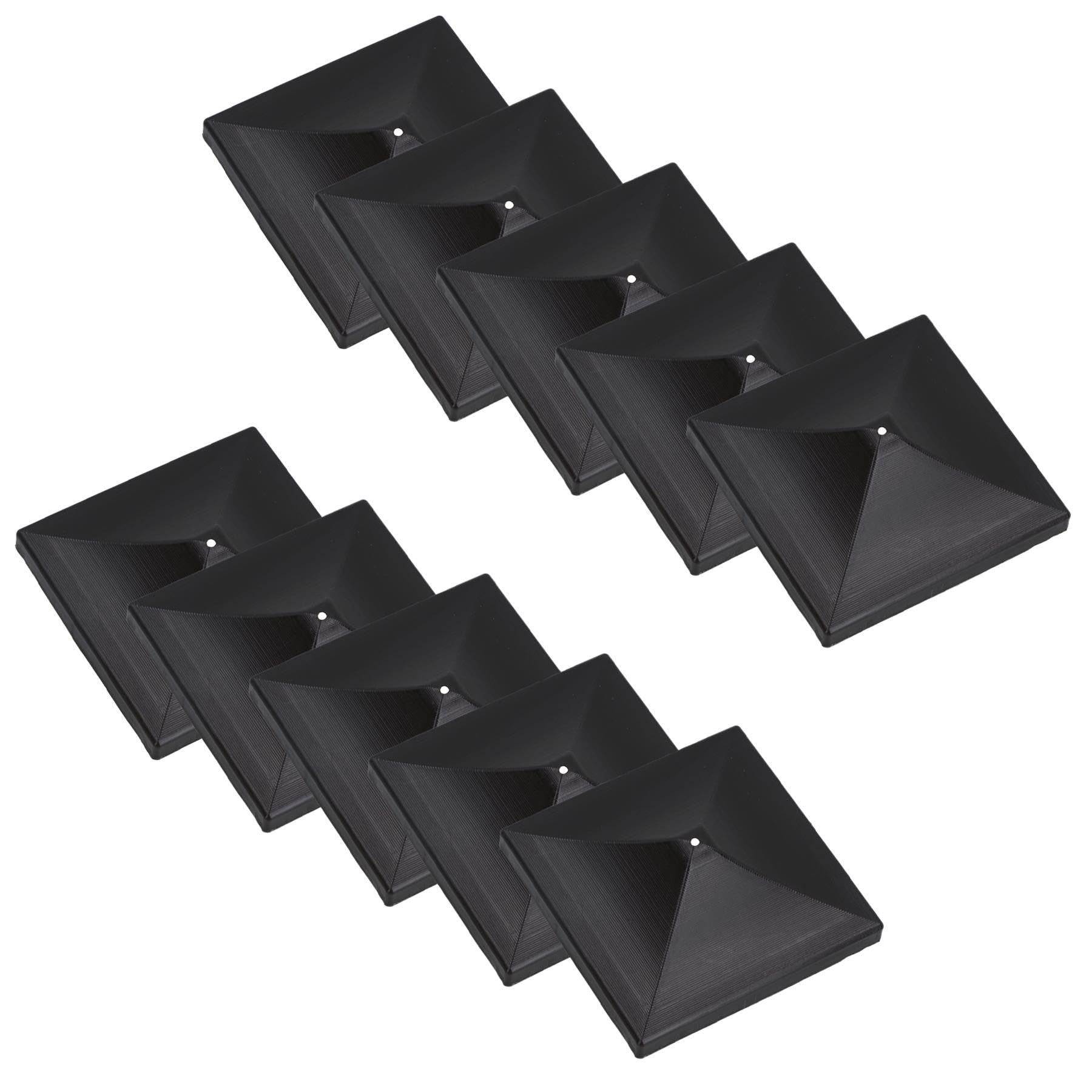 Plastic Fence Post Caps for Fence Posts 75mm x 75mm Protector Cover 10pc