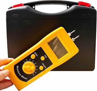 Fresh Meat Moisture Tester Meat Moisture Meter Meat Moisture Analyzer For Measuring Pork Beef Mutton Lamb Chicken Poultry Meat With Insert Type Measurement Range 10%~90% Backlight Display