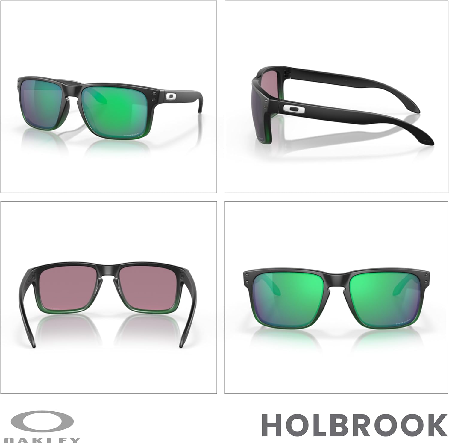 OAKLEY Holbrook OO9102 Square Sunglasses for Men+ Bundle Accessory Leash Kit, Microfiber Pouch