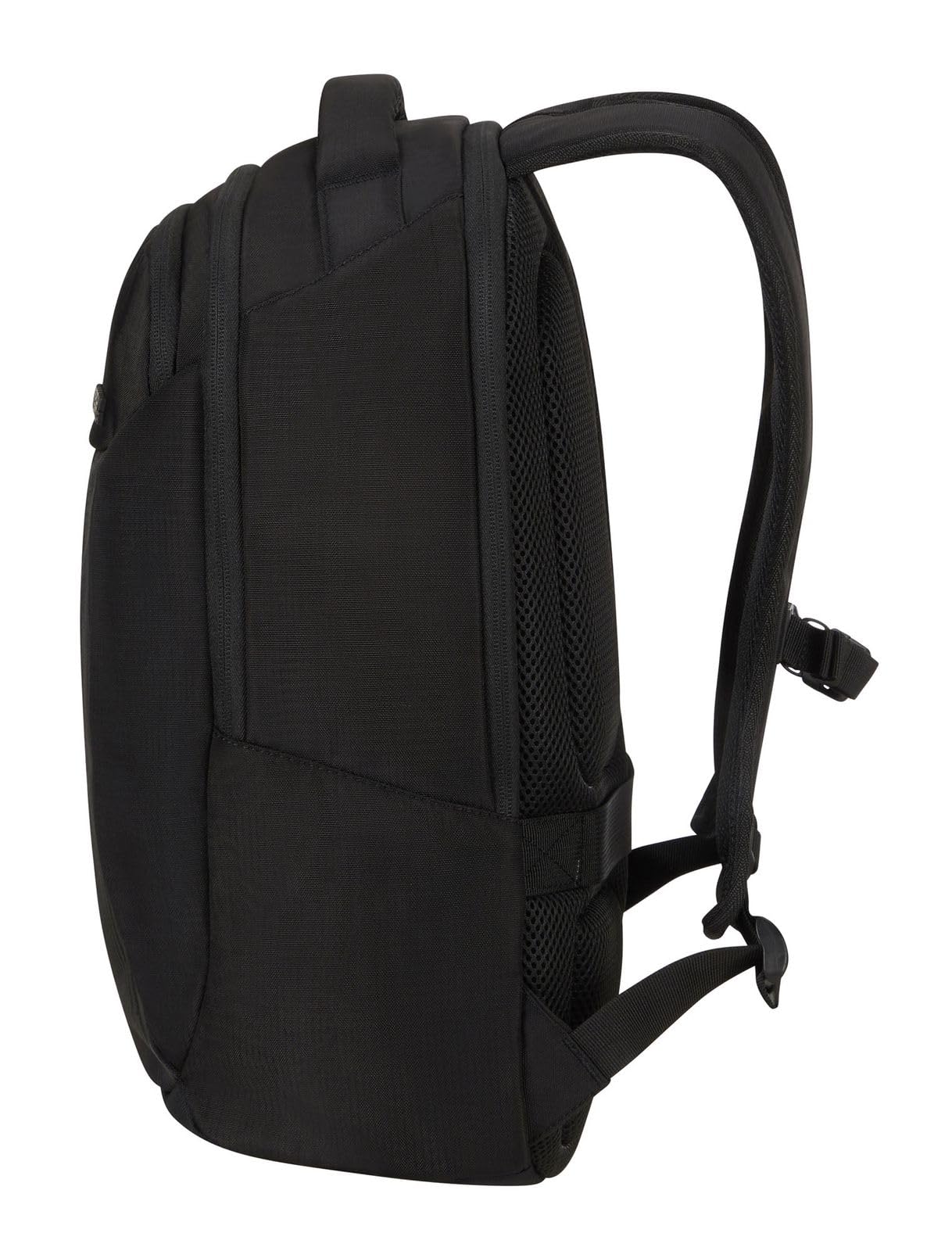 American Tourister Urban Groove UG15 - Mochila para portátil 15.6″ (45 cm) - Mochila de negocios y escolar con portabotellas, ergonómica, Smart Sleeve - 21L - Negro (Black)