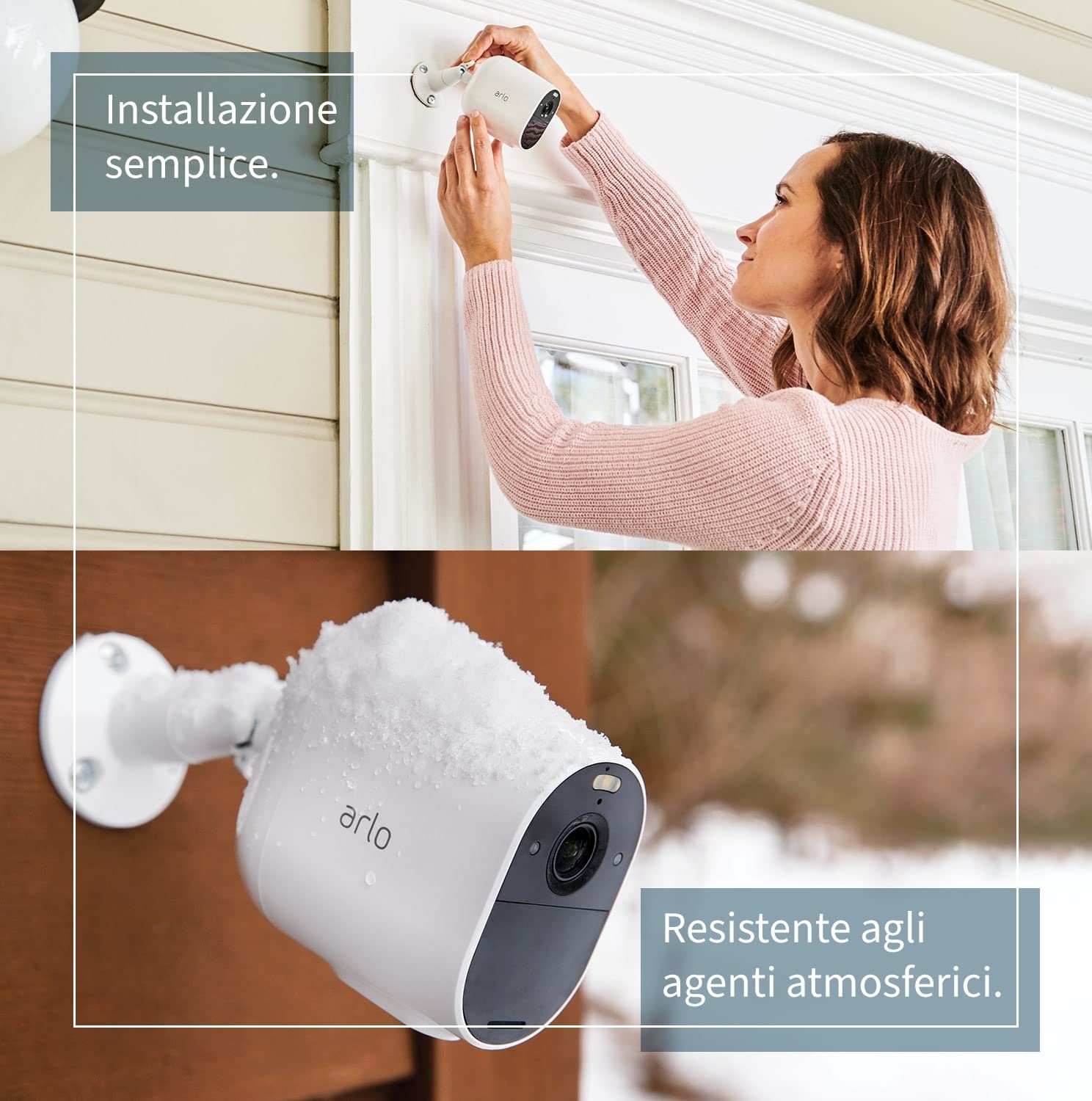 Cavo Di Ricarica Magnetico, 7,6 m, Bianco, Compatibile Solo Con Telecamera Di Sicurezza Wi-Fi Arlo Essential 1 (+XL), Per Esterni - Accessorio Certificato, VMA3700