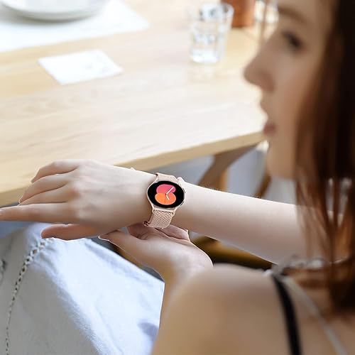 Miniatura 8 de Correa de nailon de 0.787 in para Samsung Galaxy Watch 7654FE 1.575 in 1.732 inactive 25 Pro 1.772 in4 Classic 1.654 in 1.811 inGalaxy 6 Classic