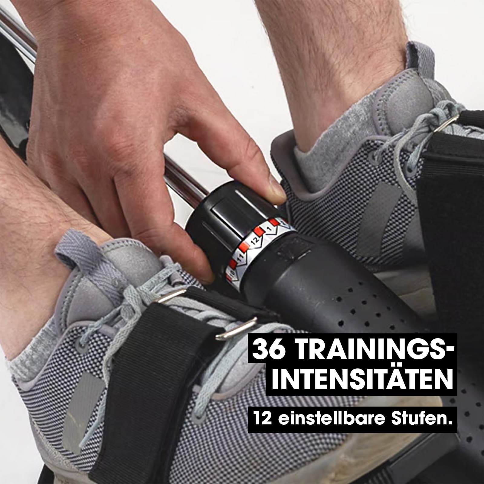 Kendox RowShaper - Fitness Rudergerät für Zuhause - Sportrudergerät für Ganzkörpertraining - Rudermaschine mit LCD Display - klappbares Rudergerät für Cardio & Krafttraining - für effektive Übungen