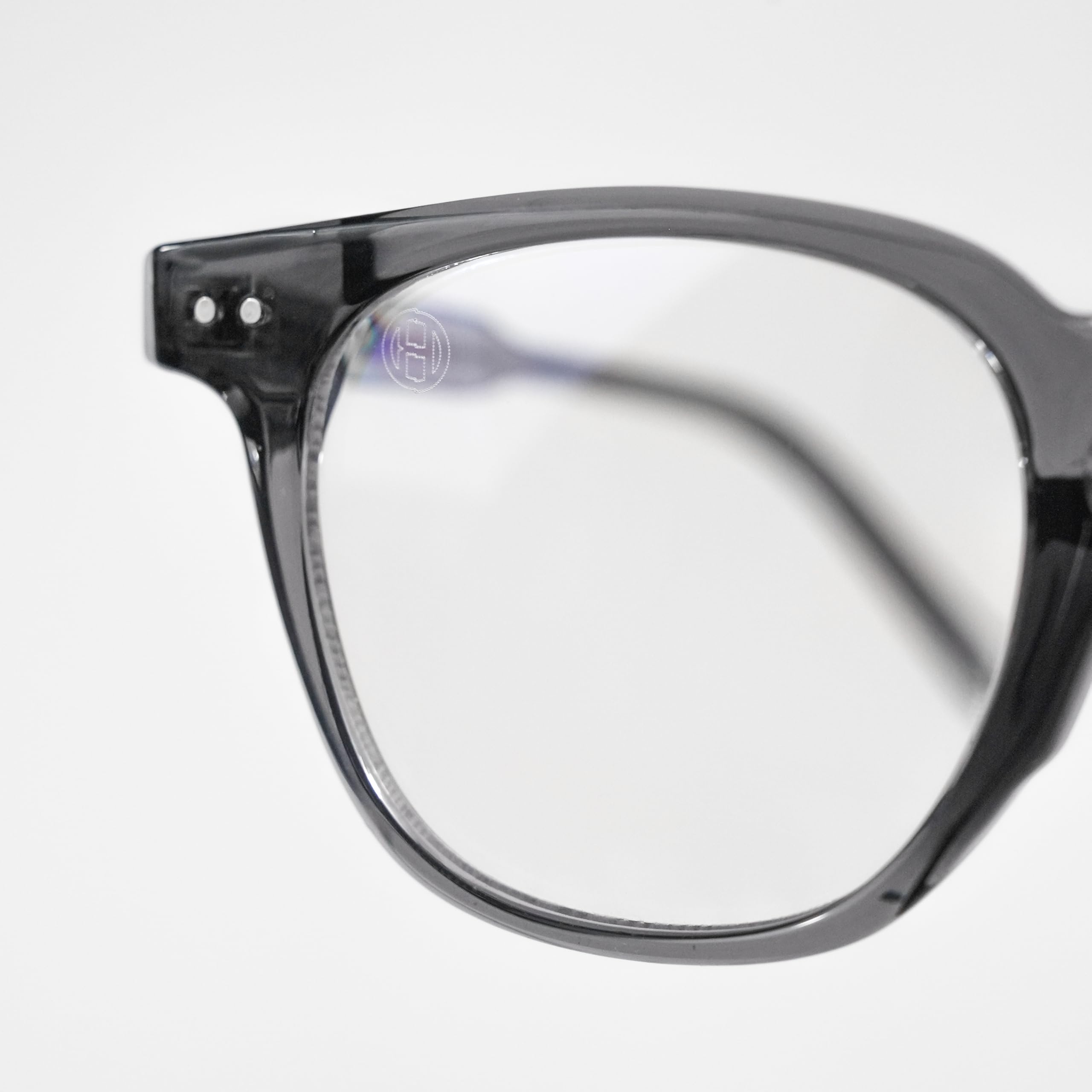HAKD Occhiali Luce Blu - Lenti trasparenti per uso schermo, occhiali da computer unisex