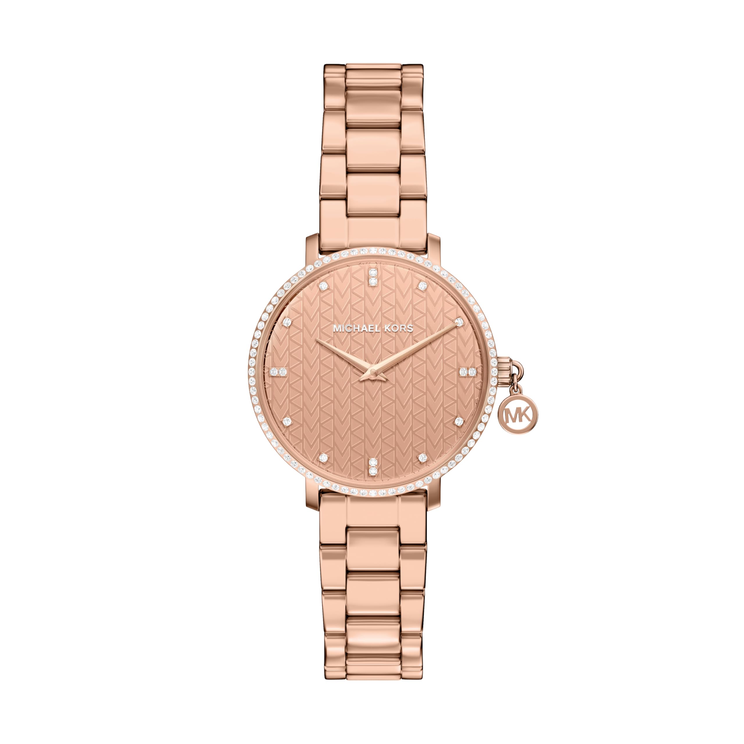 Michael Kors Pyper Minimalist Elegant Women's Watch in Leather or Bracelet