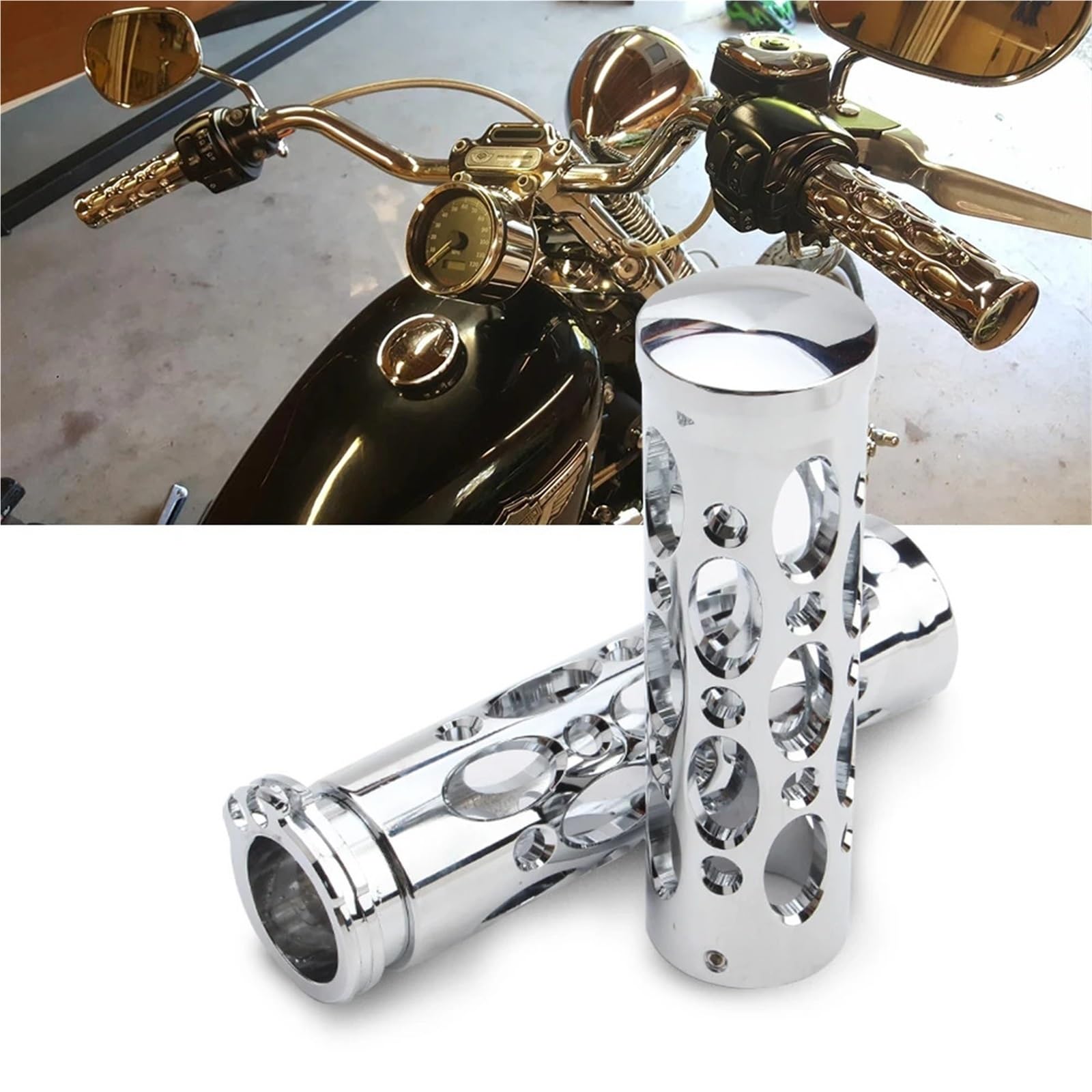 Uchwyty motocyklowe 25 mm z otworem w kształcie litery L, 1 cal, Pasuje do motocykli Nomad Drifter Vulcan 1600 2000 Harley Davidson FXDL