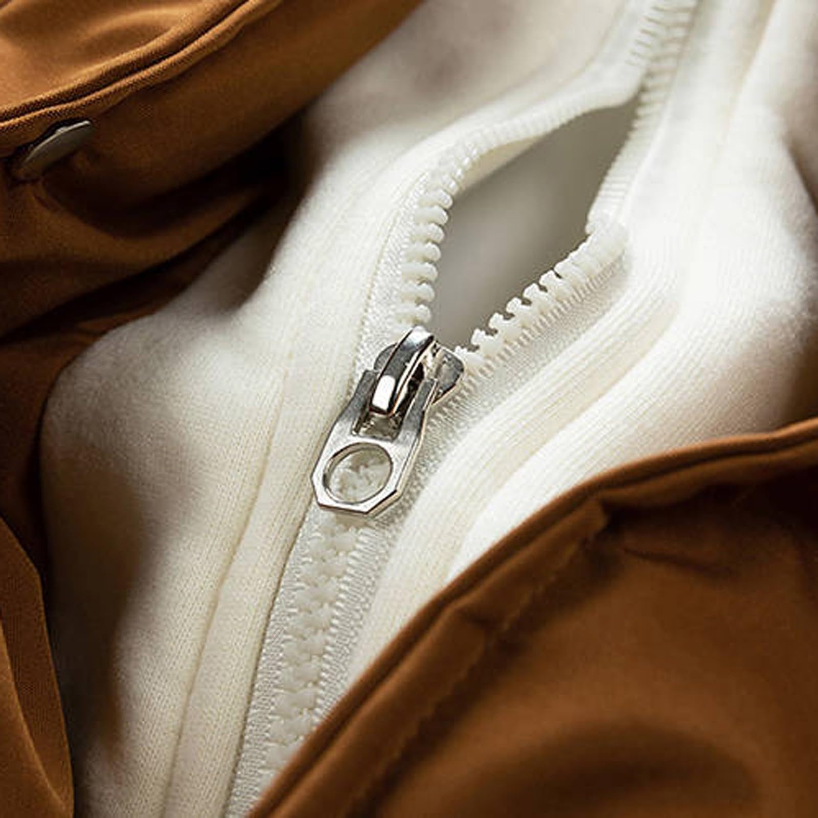 Genérico Cazadora Hombre Invierno Cazadoras Calor Grueso Chaqueta de Pluma Ultra Ligero Abrigo Cortavientos Trabajo cálida e informal a prueba viento parka para exteriores