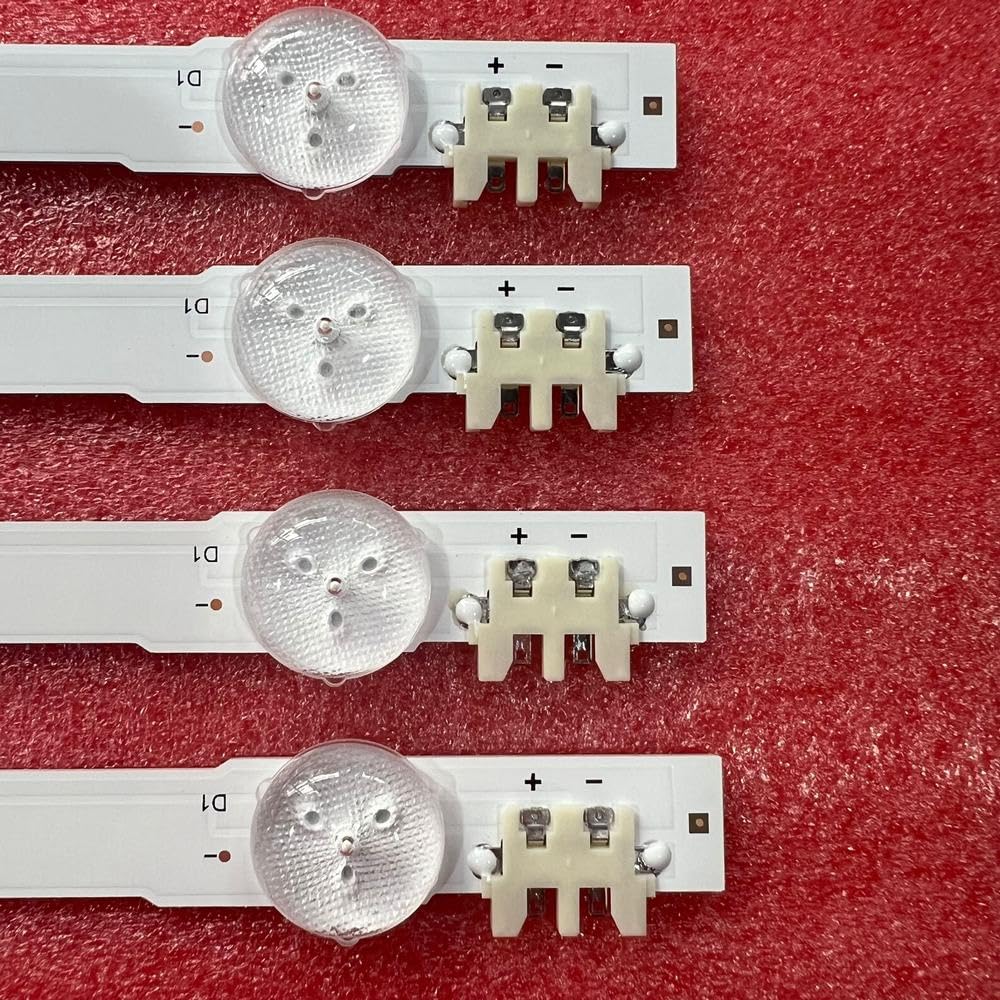 Bande LED for téléviseur UE32J5502AK UE32J5100 UE32J5500 UE32H5000 UE32H5500 UE32H6200 D4GE-320DC1-R1 R2 BN96-30442A 30443A(4pcs for 1 TV)
