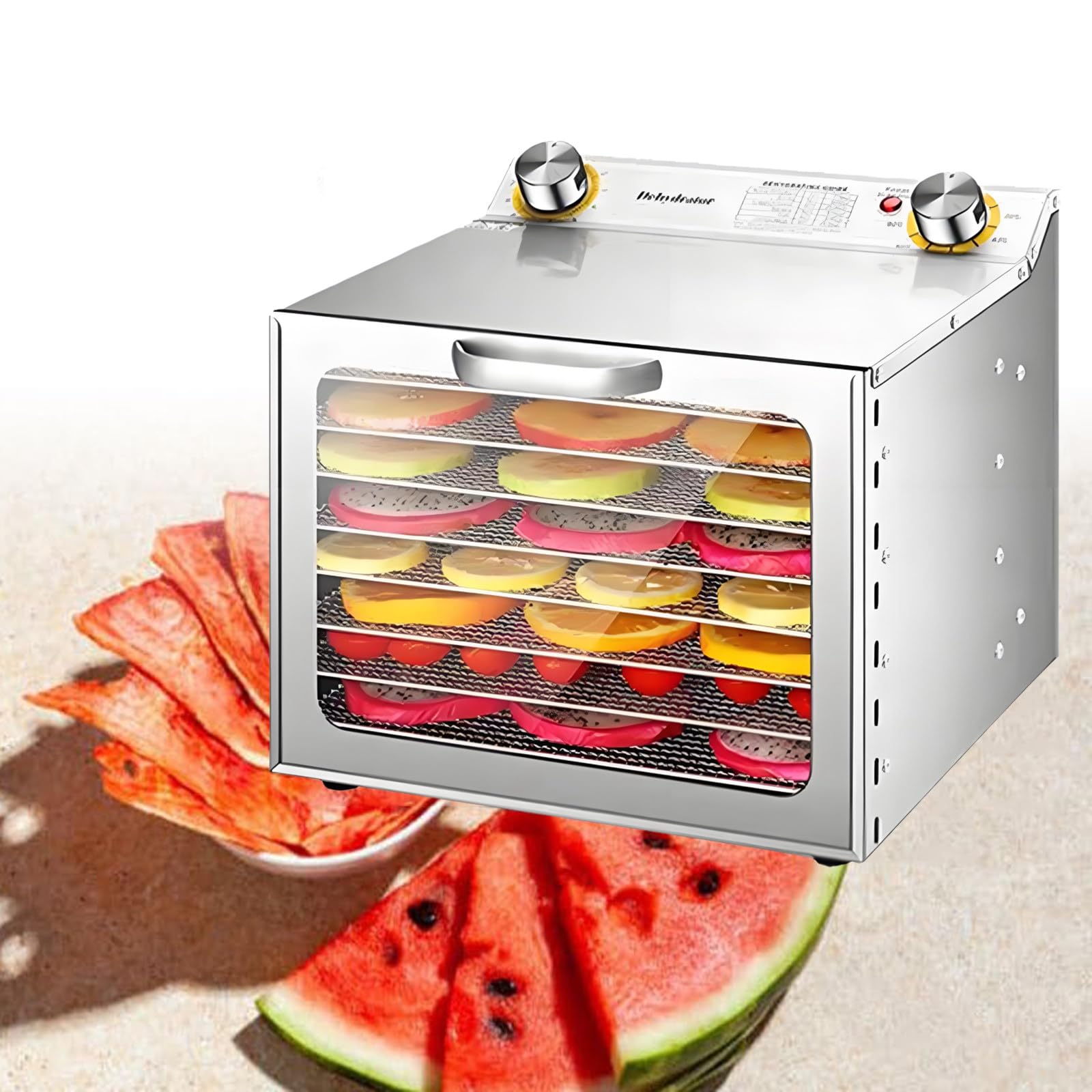 Wianqian Multicolor Commercial Electric Food Dryer, Commercial Food-Dehydrator Machine 8Layer