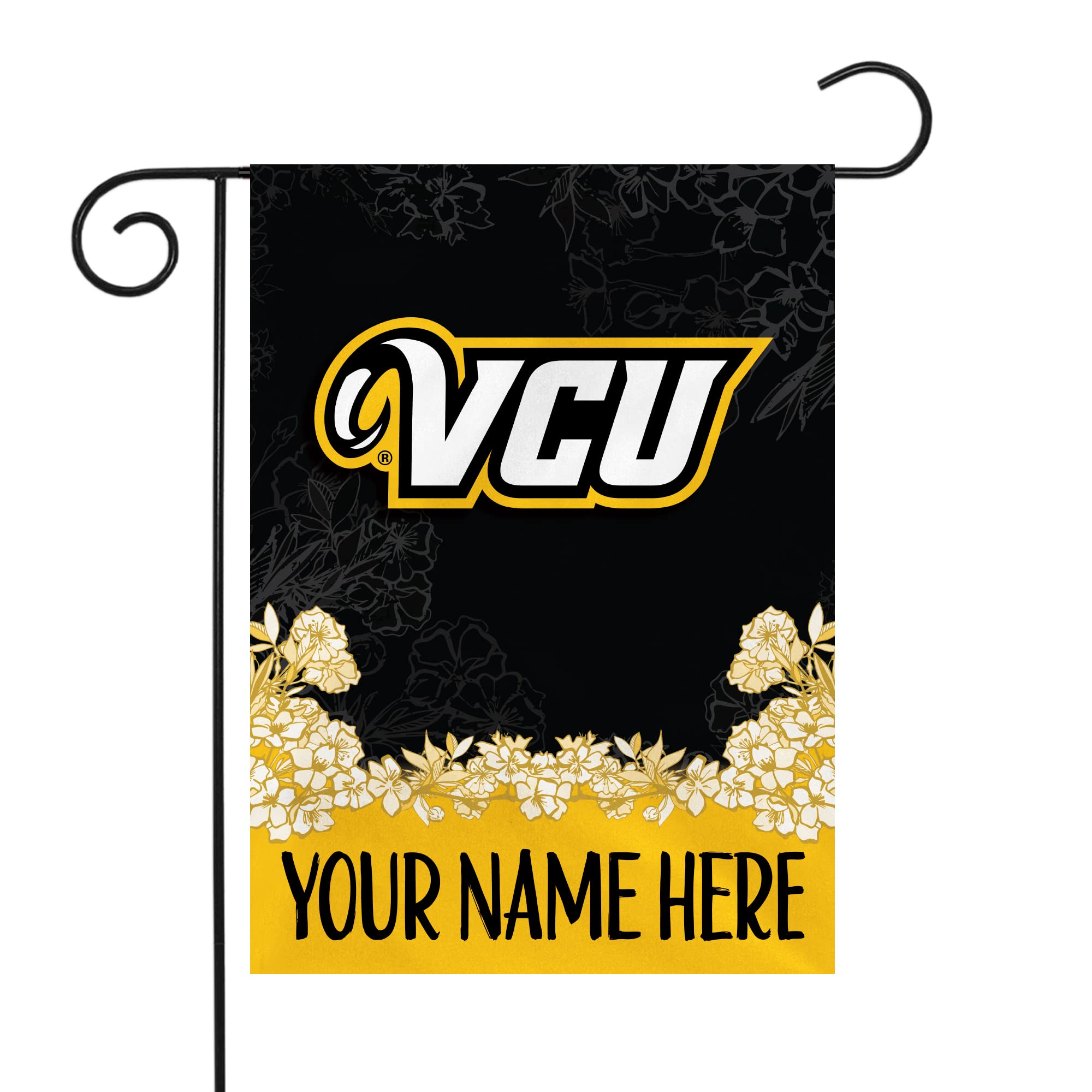 Rico Industries NCAA Standard/Primary Personalized Garden Flag