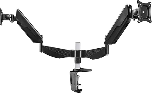 Miniatura 2 de AVF Doble Cabeza GiratoriaInclinación Soporte De Monitor Dual Para Pantallas De Hasta 35" - Negro