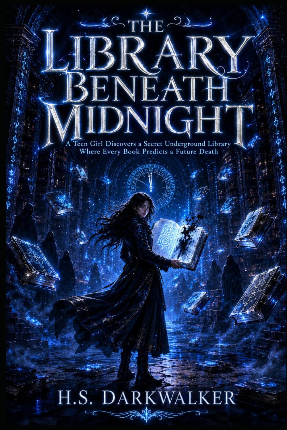 The Library Beneath Midnight: A Teen Girl Discovers a Secret Underground Library Where Every Book Predicts a Future Death