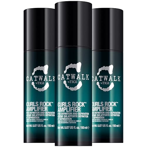Catwalk Curls Rock Amplifier Shaping Cream by TIGI 3-Pack –