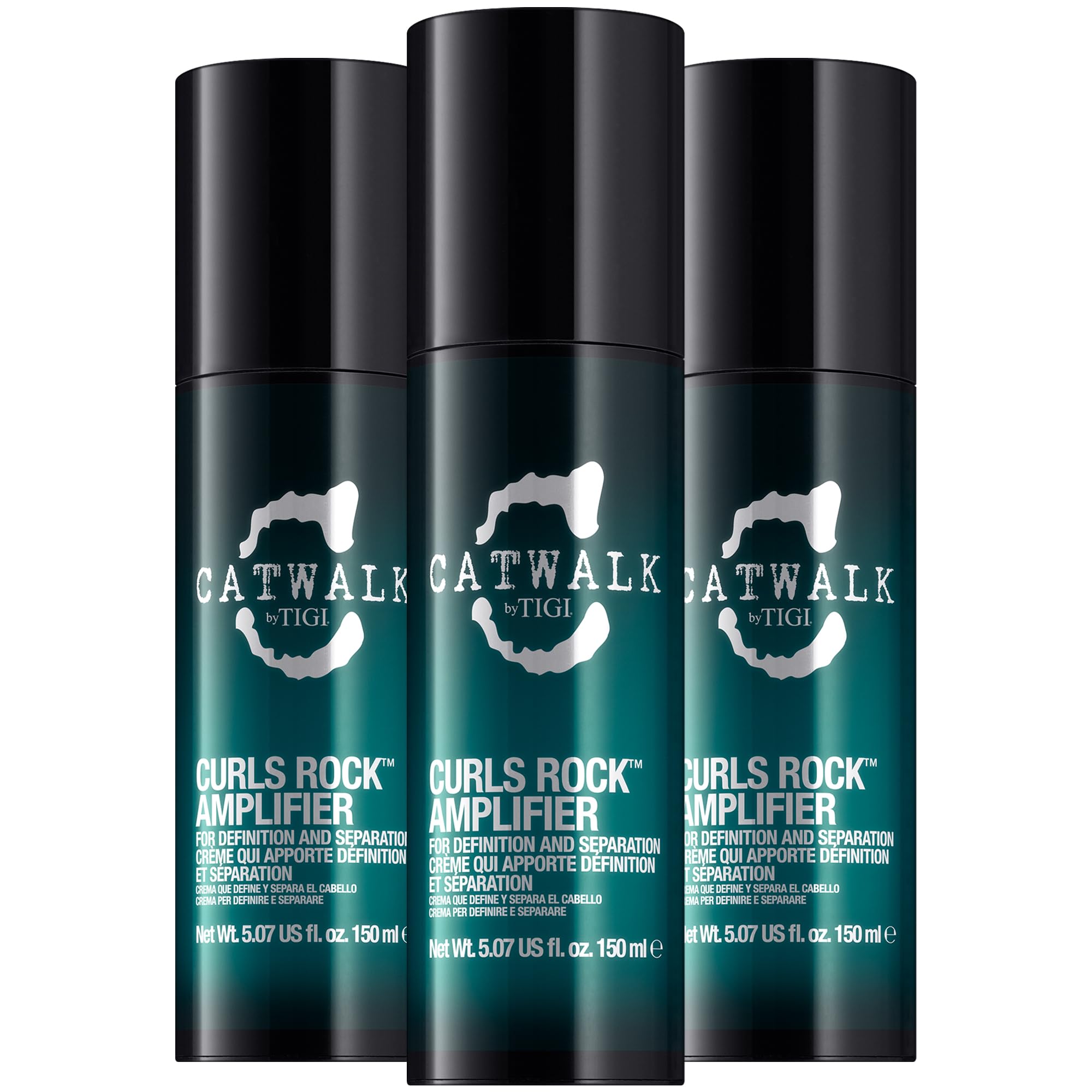 TIGI TIGI wzmacniacz do biegania kremowy Curly 3 sztuki (150 ml)
