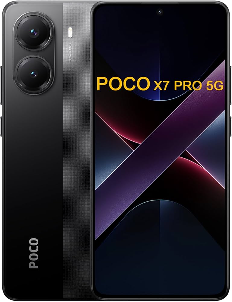 Xiaomi Poco X7 Pro 5G akıllı telefon, 256 GB, 12 GB RAM, 6,67 inç
