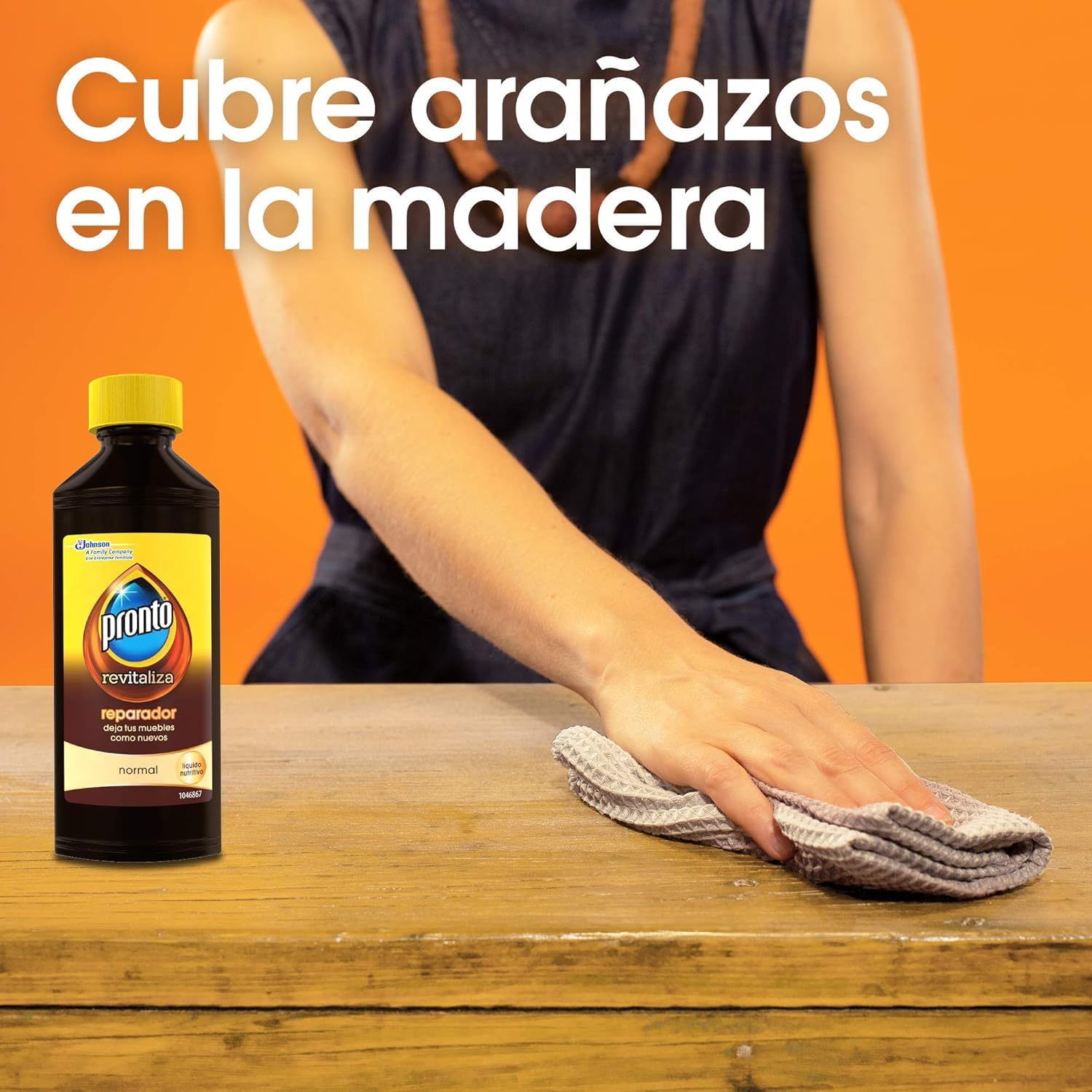 Pronto Reparador Normal - Tratamiento Antiarañazos para Muebles y Madera, 100 ml