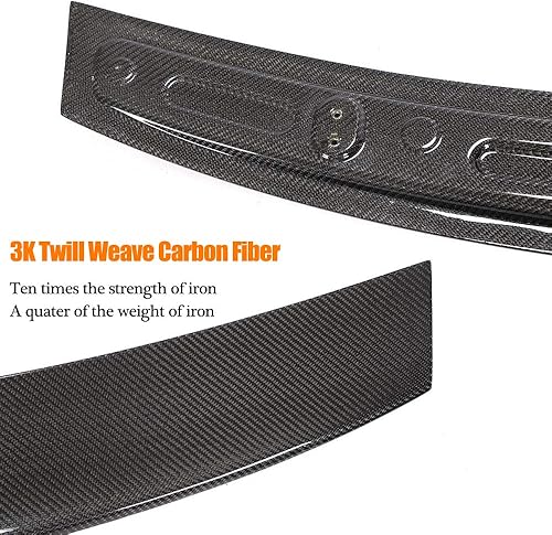 Miniatura 6 de MCARCAR Kit alerón trasero para maletero para Mercedes Benz AMG GT Coupe 2015-2019 de salida de fábrica de fibra de carbono trasera de la tapa del