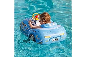 Toddler Inflatable Pool Float: Swimbobo Ride-on Car for Outdoor Splashing Fun