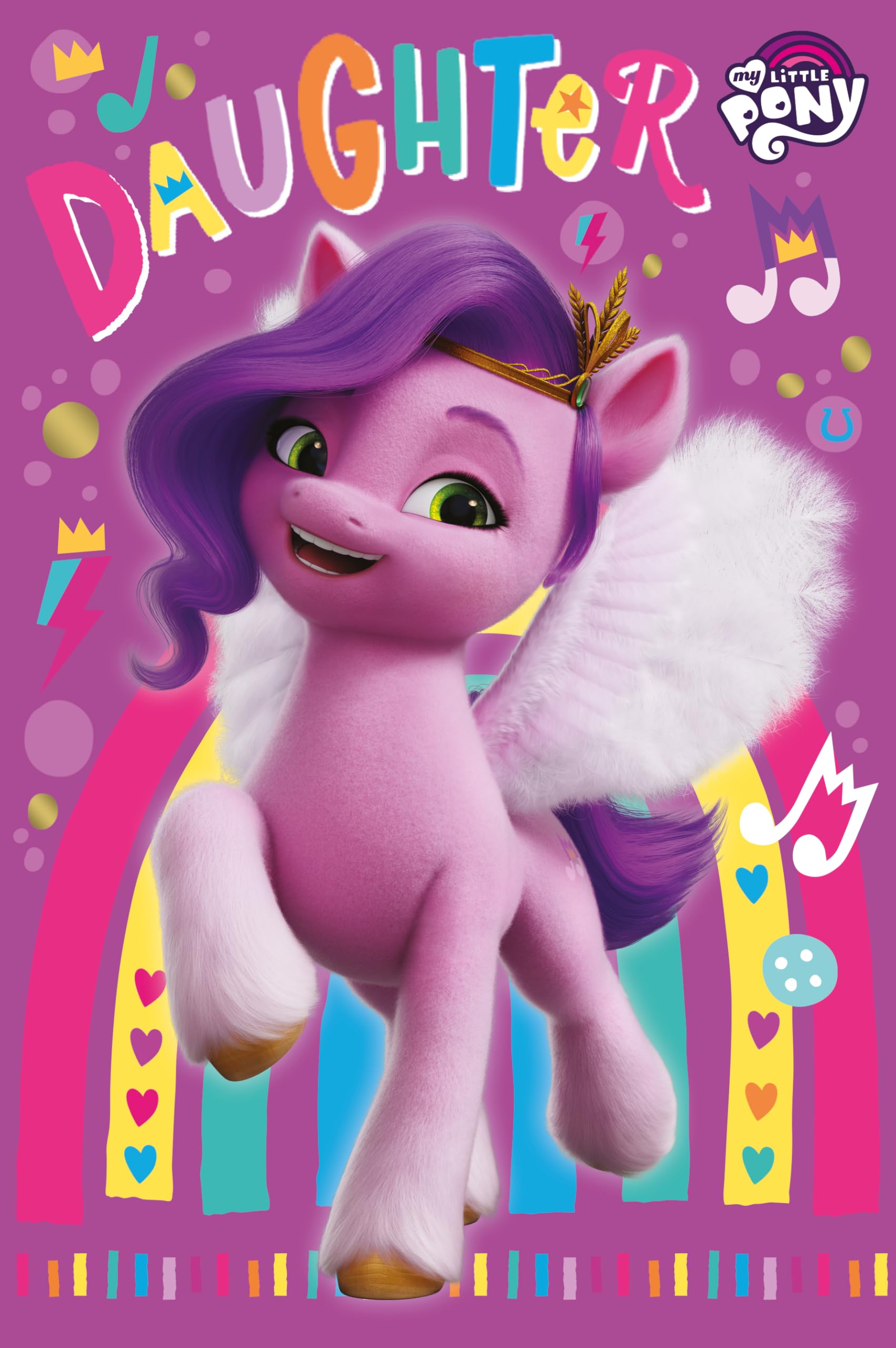 Danilo Promotions Ltd My Little Pony Birthday Card for Daughter