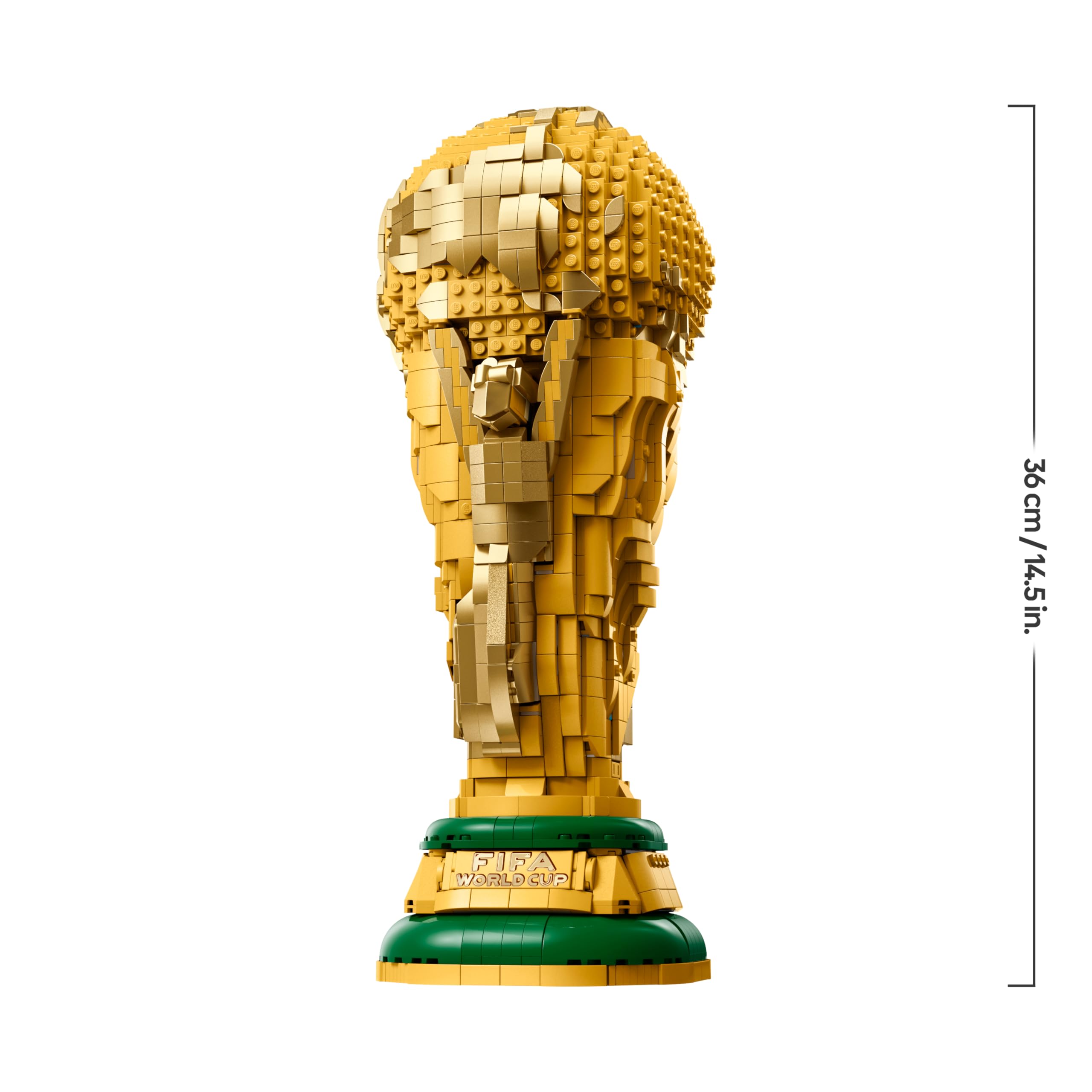 LEGO Editions Sports Offizieller Pokal der FIFA Fußball-Weltmeisterschaft 3D DIY Modell 43020