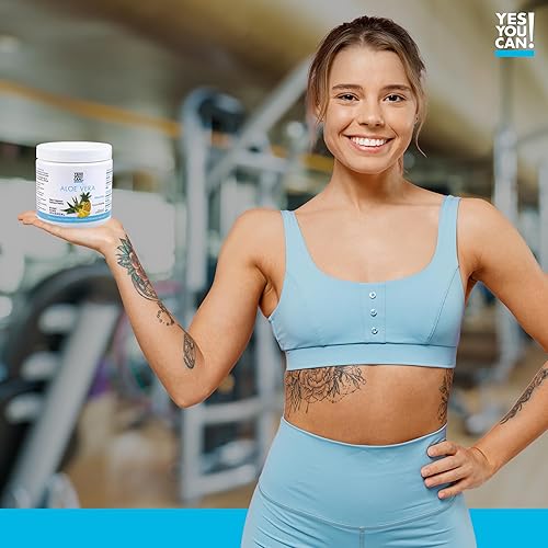 Miniatura 9 de Yes You Can! Mezcla de bebida orgánica de aloe vera, polvo Super Greens, polvo de bebida energética, infusión de jugo de aloe puro, superalimentos
