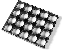 Vista 3 de 12pcs 18650 Lithium Battery Holder 4x5 Cell Battery Plastic Holder Bracket 20 Cell DIY Battery Storage Box Protection Board