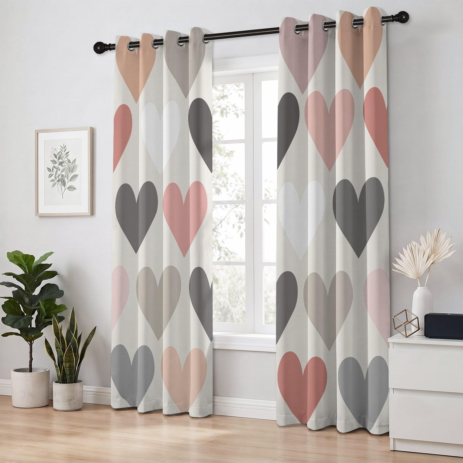 Tende oscuranti, stile bohémien, 229 x 117 cm (altezza x larghezza)