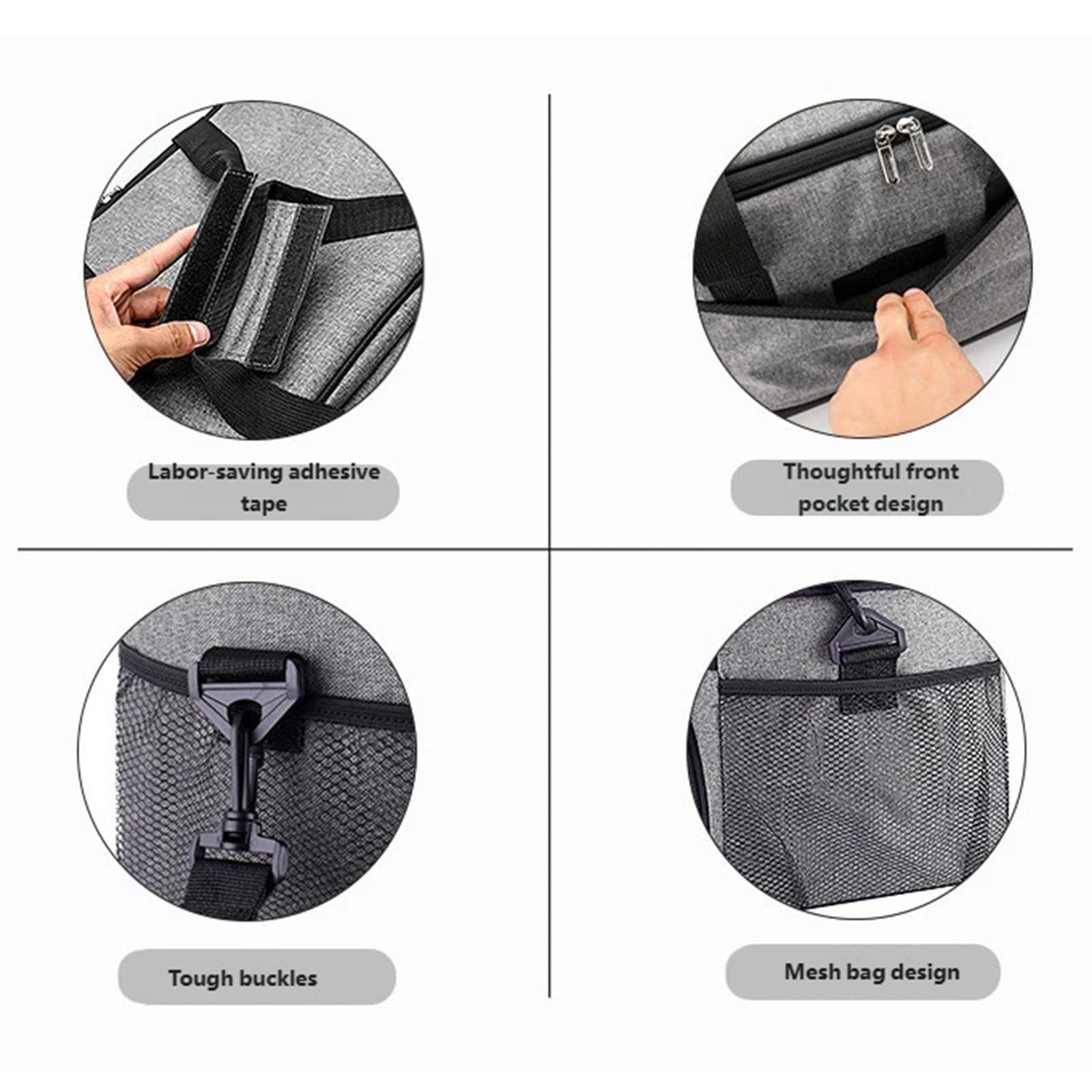 Borsa per Pranzo Borsa Termica per Alimenti Scatola Termica per stoviglie Borse refrigeranti per stoviglie Borsa per Pranzo con organizzatori a Tracolla Raffreddatori isolati isolati