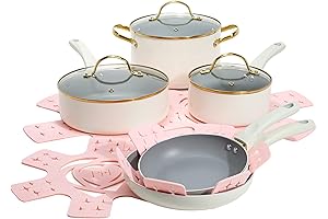 Paris Hilton Epic Nonstick Pots and Pans Set: The Epitome of Sophistication and Culinary Expertise