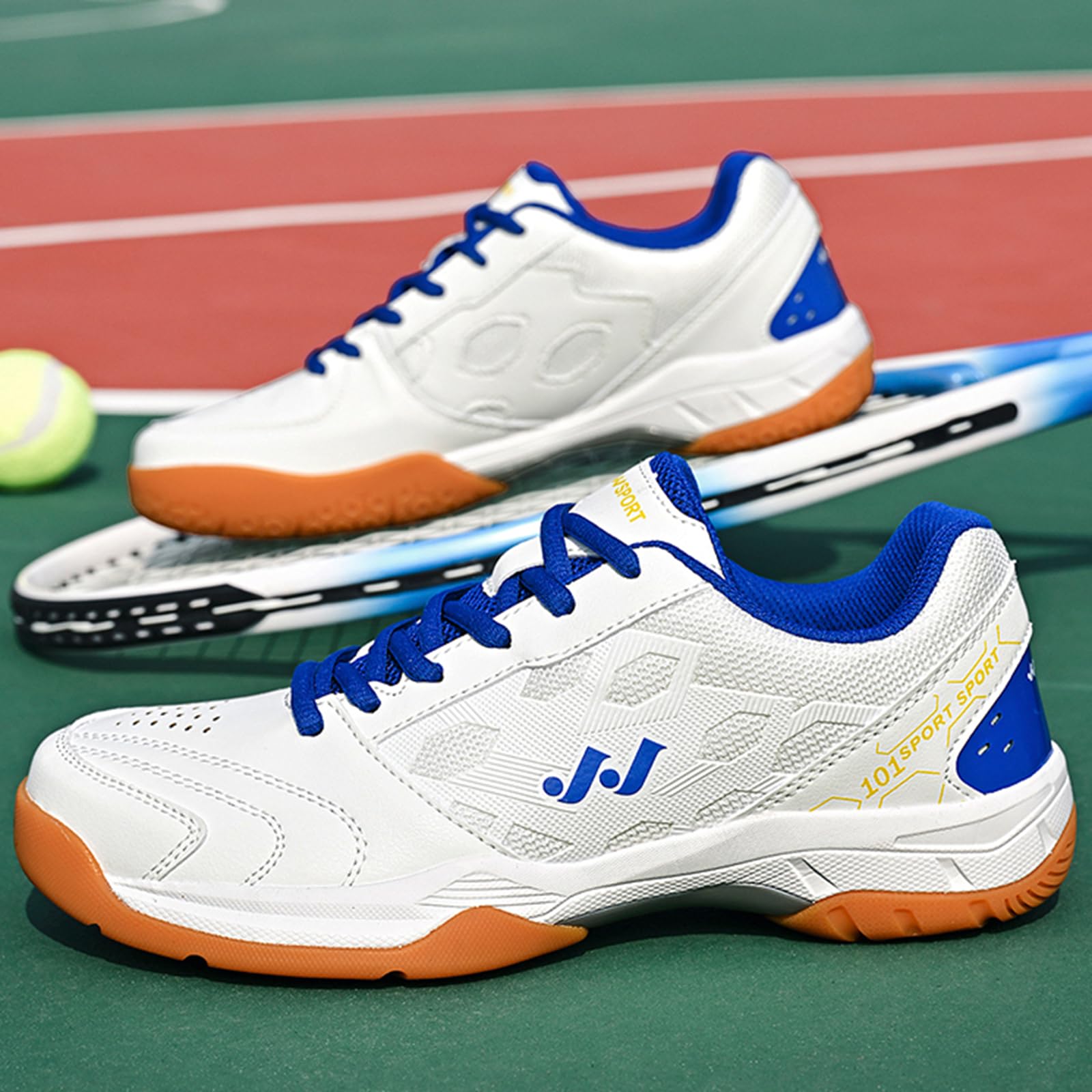Pareja deportiva Harmonie - Zapatillas de bádminton/tenis con doble perfil
