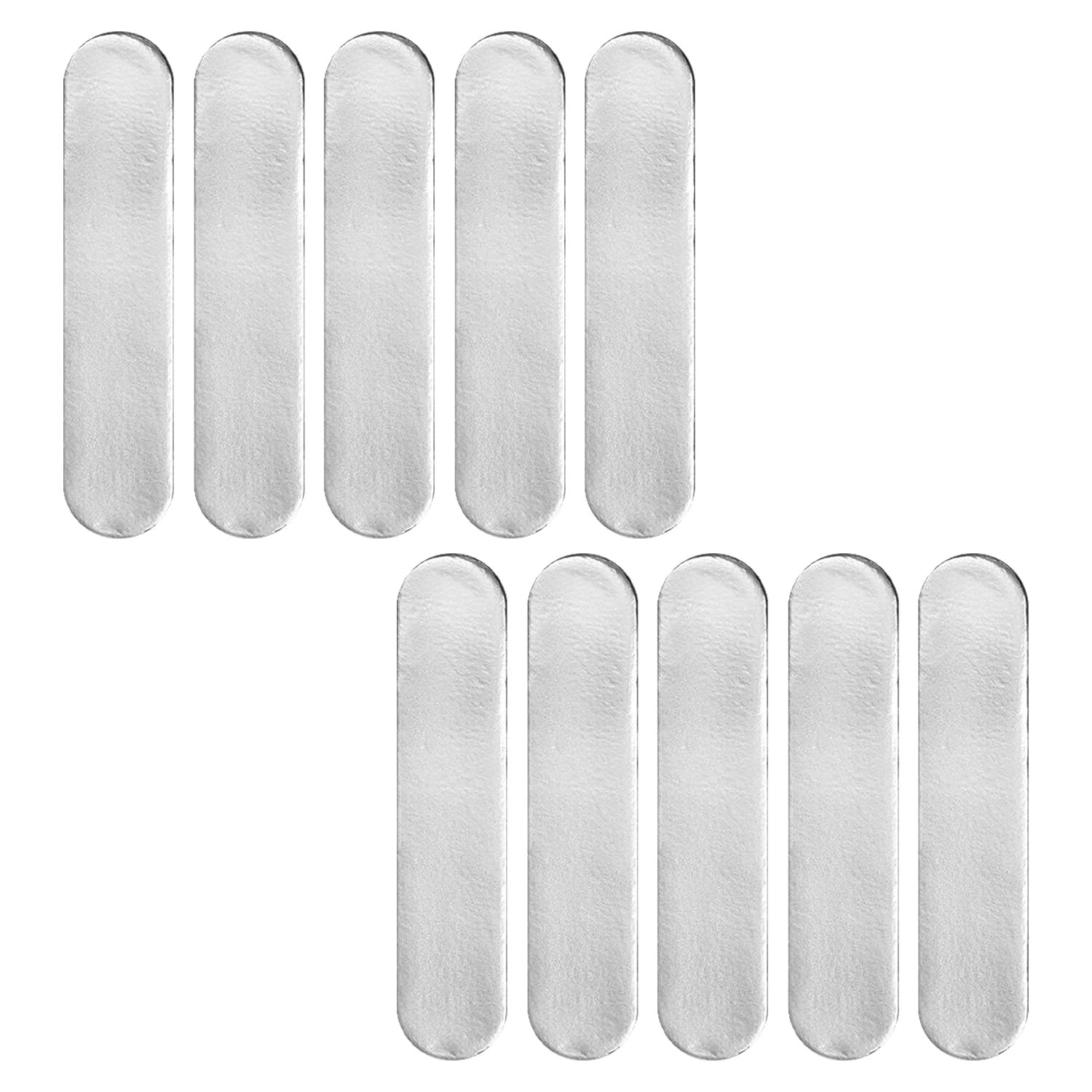 Gaomumu 10PCS Golf Club Weighted Lead Pieces, Adhesive Lead Weights, Add Swing Weight Leads Weighted Tape, Golf Club Balance Adjustment Accessory, Suitable for Woods, Irons & Putters
