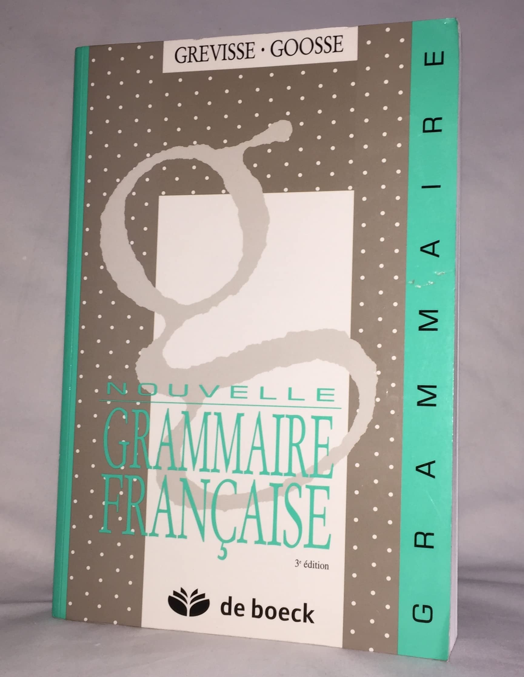 Nouvelle grammaire française (Grévisse et langue française)