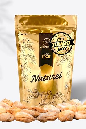 JUMBO Size 900g Gold Doypack Dried Fig – Aydın Fig (EU Geographically Marked)