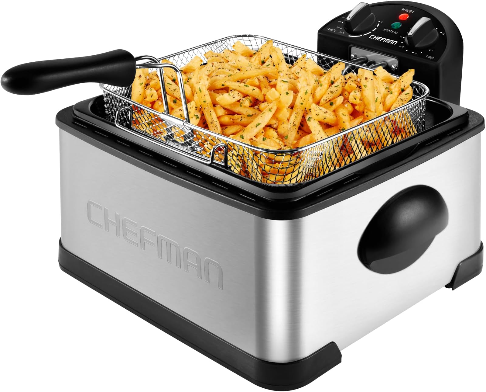 De'Longhi FS6055 2.4 Litre Traditional Deep Fat Fryer, Adjustable