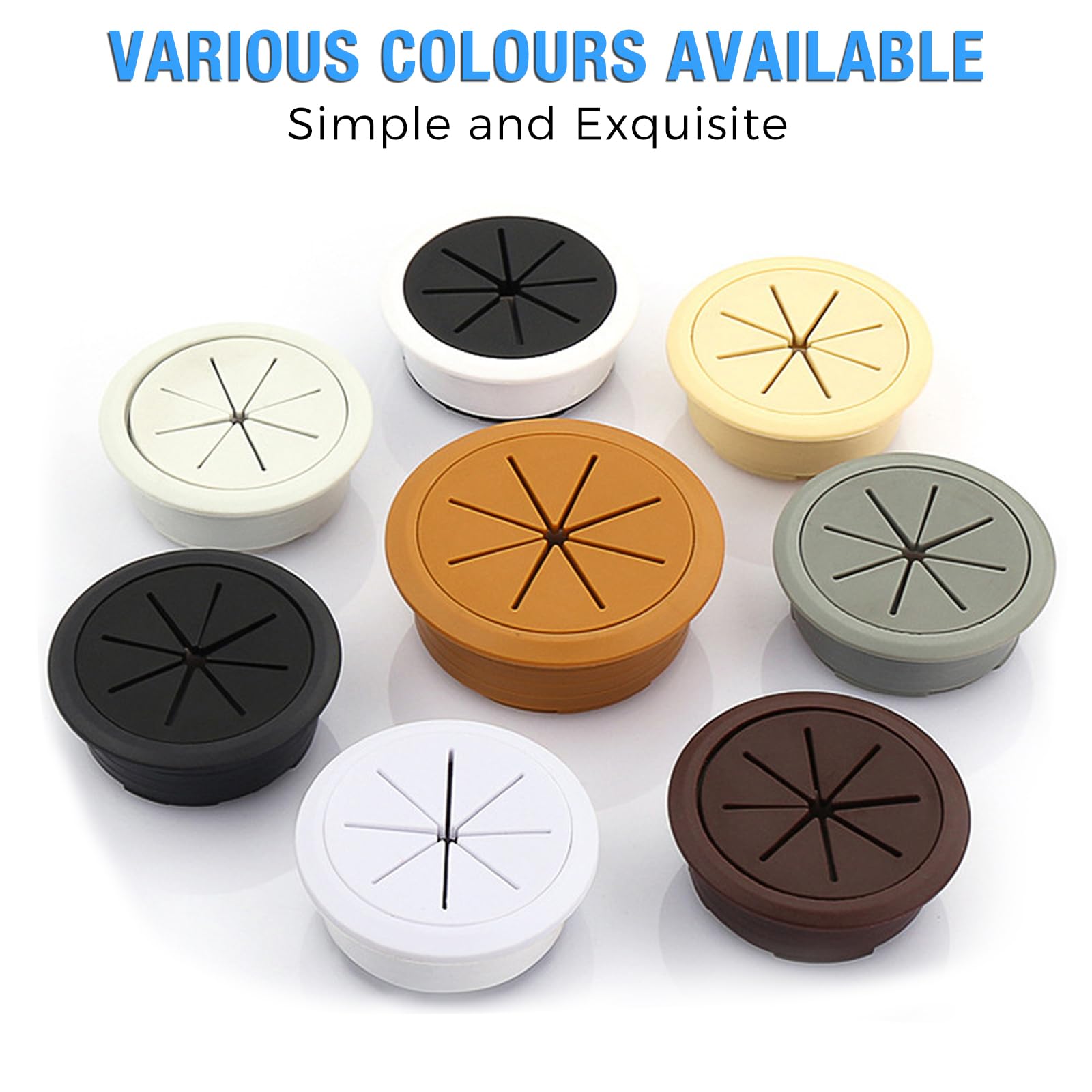 Desk Grommets - Cable Management Covers -7