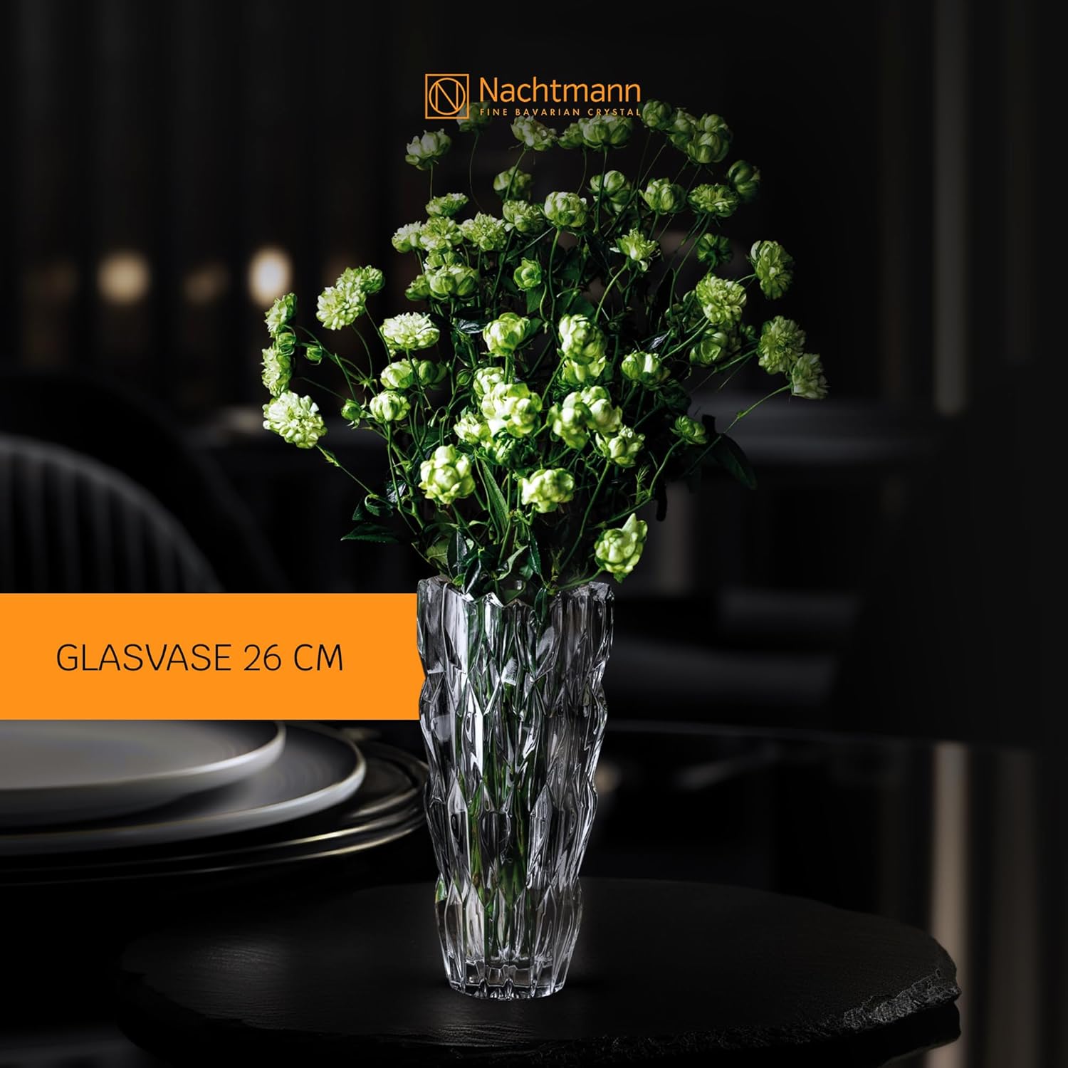 Nachtmann Quartz 10" Vase