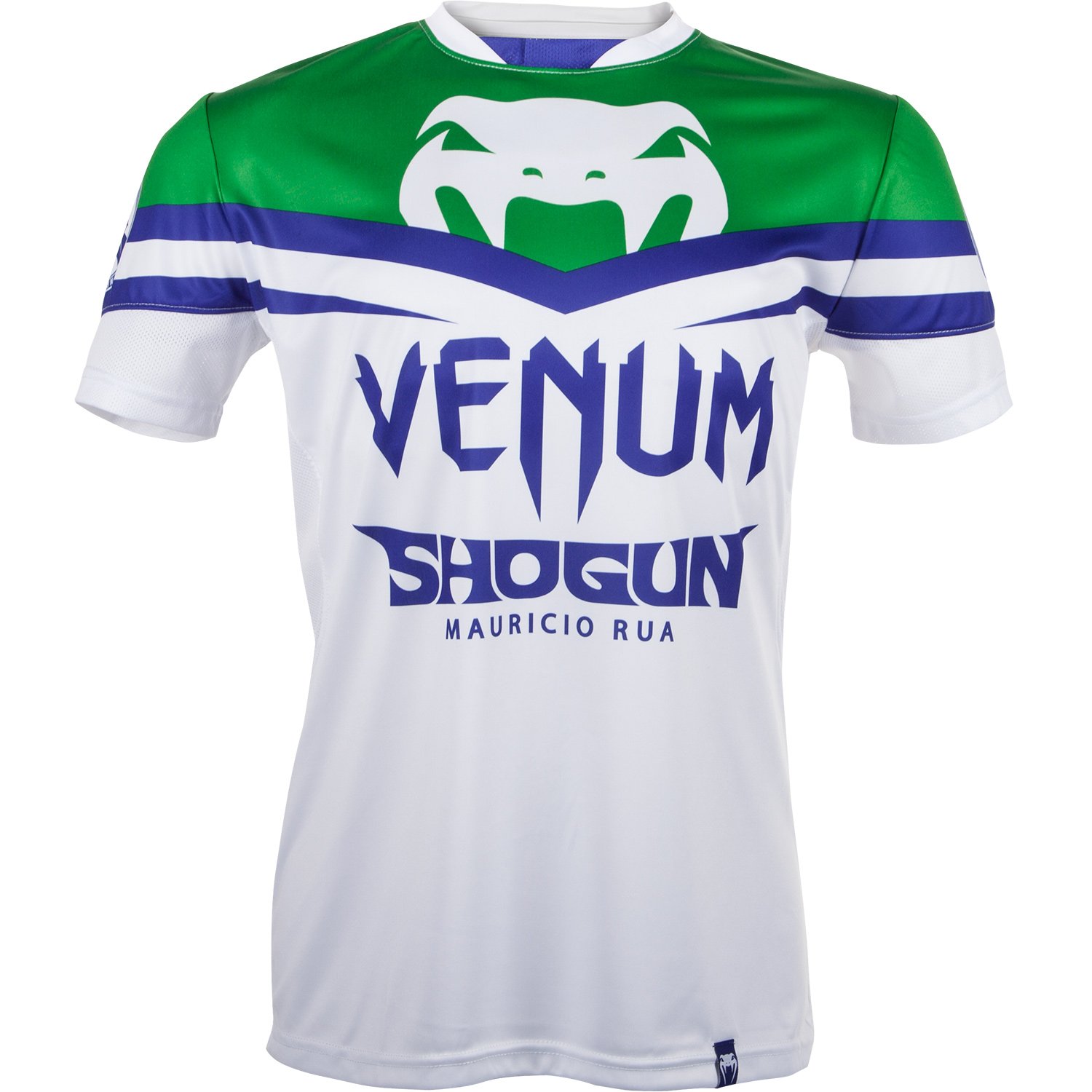 Venum Shogun UFC Edition Dry Tech T-Shirt, White/Green White, XX