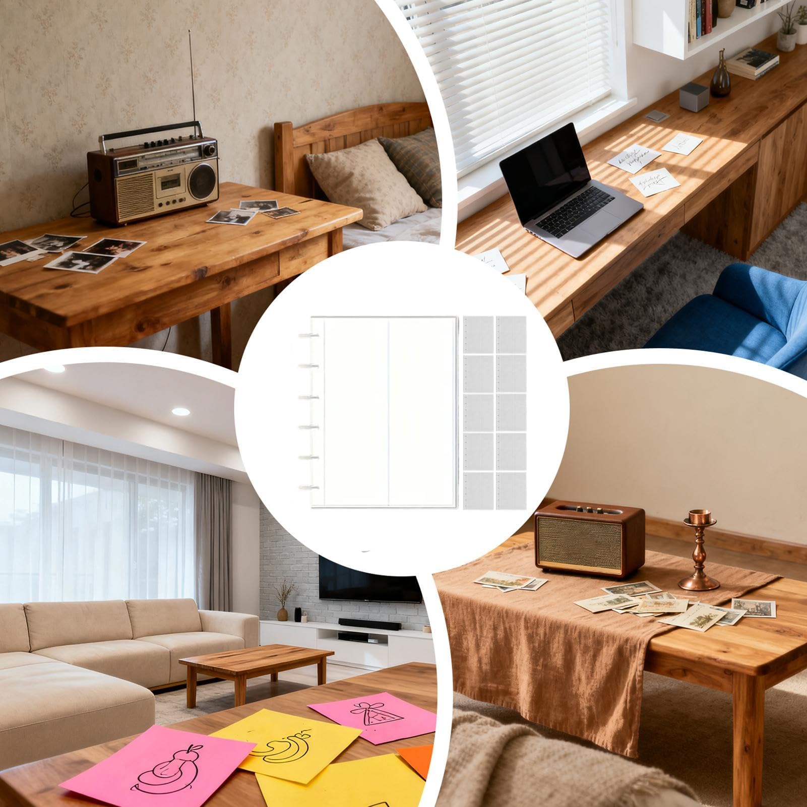 Album na zdjęcia, przezroczysty, ochronny album do organizowania wspomnień, idealny do kolekcji, wesel, dzieci, urodzin i imprez
