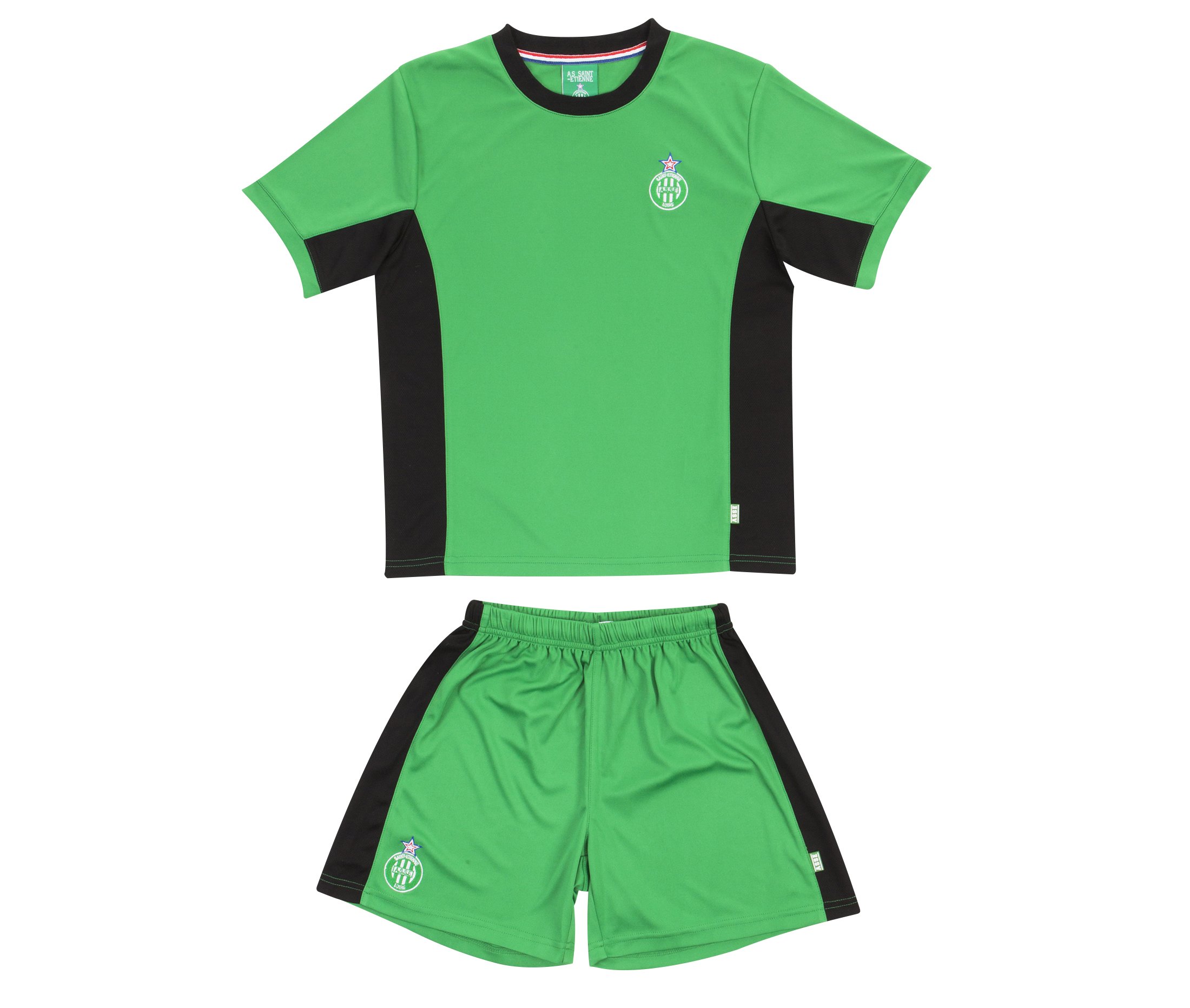 Maillot + Short ASSE - Collection Officielle AS Saint Etienne - Taille Enfant garçon