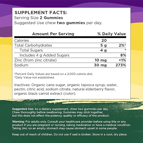 Miniatura 4 de Swanson Gomitas de zinc  Suplemento vitamínico natural que promueve la actividad antioxidante y la defensa corporal, ayuda a apoyar tu sistema