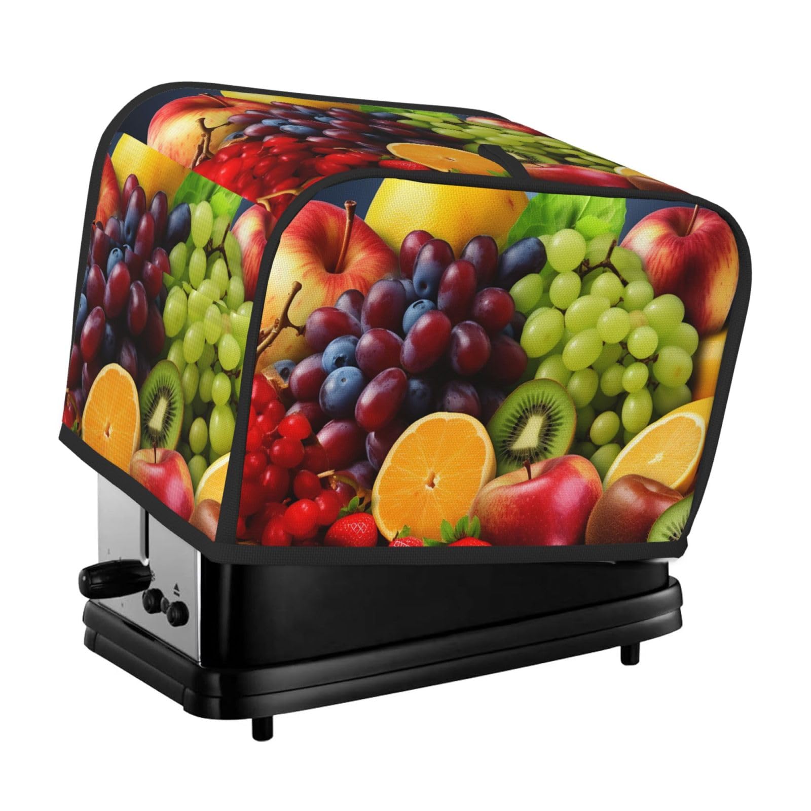 Toaster Covers 2 Slice Fruits Bread Machine Cover Quilted Toaster Dustproof Cover Washable Appliance Cover Bread Maker Protective For Kitchen Small Appliance