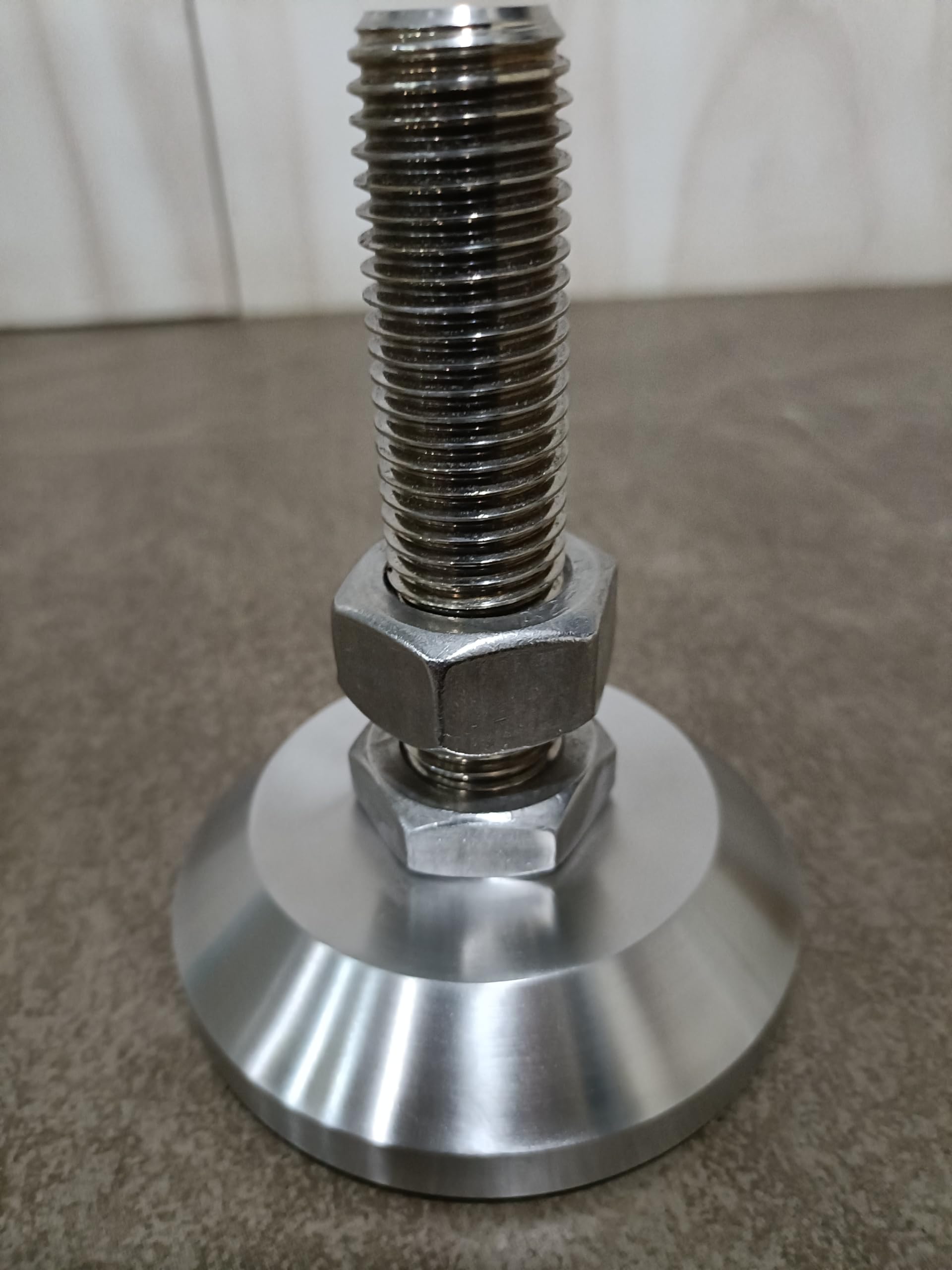 SS304 Adjustable Leg M24x100mm DiaA Set of 4 Pcs 3
