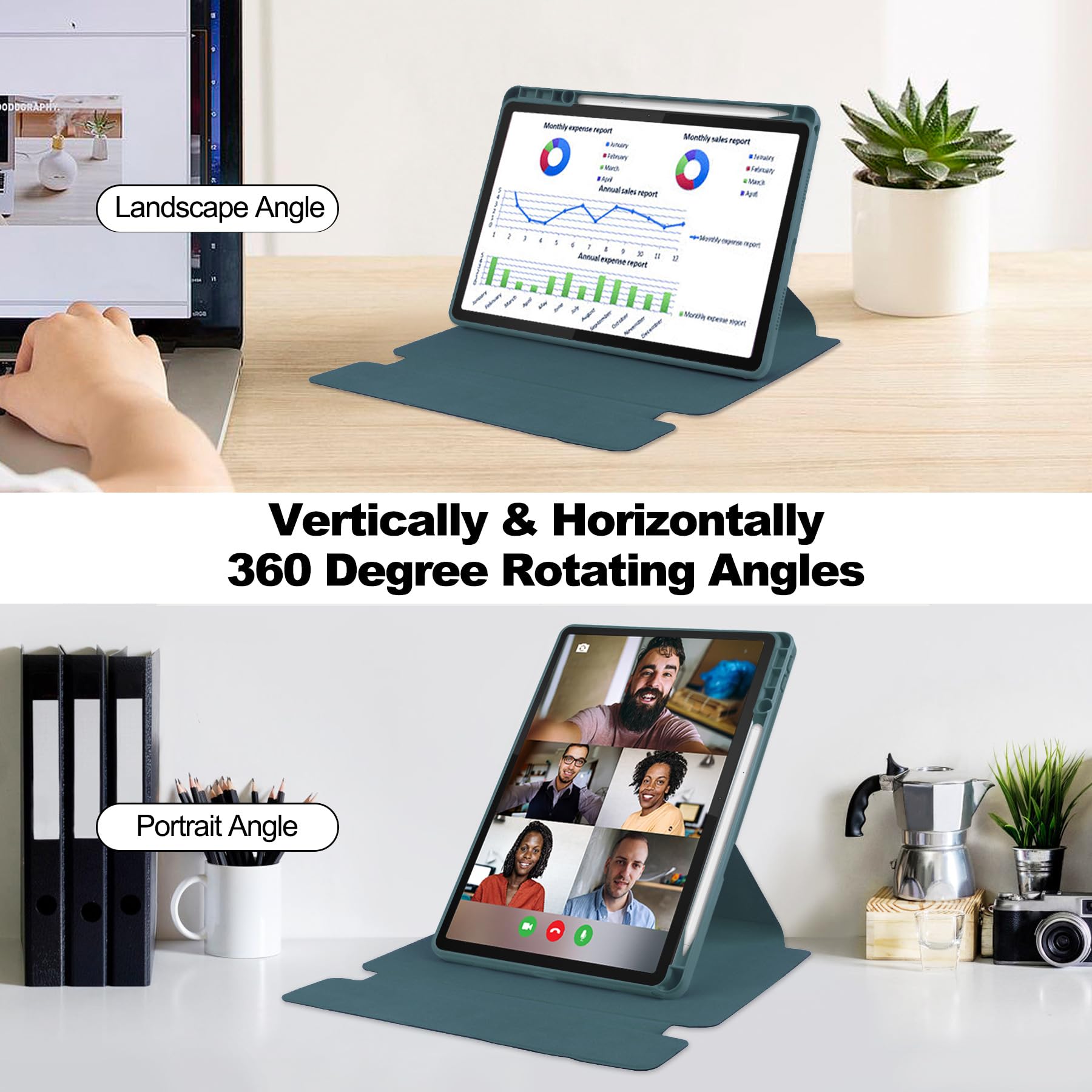 Etui na klawiaturę dla Honor Magic Pad 2 Tablet 12,3 cala，Odłączana klawiatura Bluetooth Bezprzewodowa magnetyczna klawiatura stojak na tablet Pokrowiec(Purple)