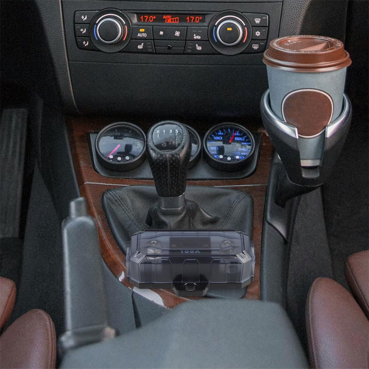 Portafusibili Anl per Amplificatore Audio Auto, 2 Pezzi, 100A, Lega di Zinco, Installazione Facile, Sicurezza Affidabile